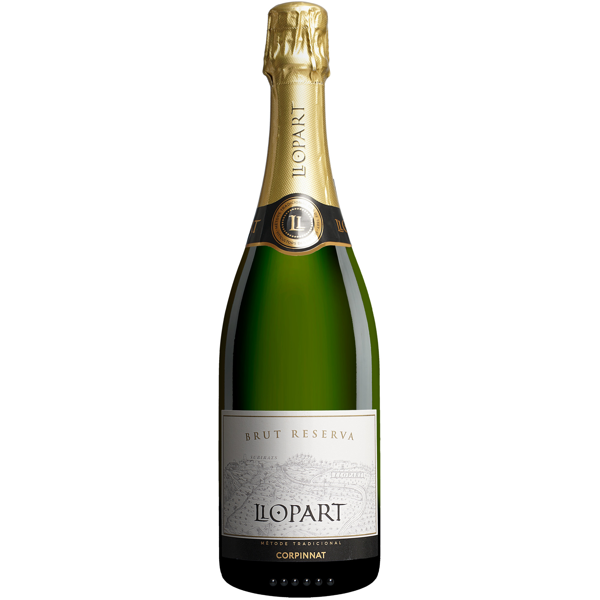 Llopart Reserva Brut 2023 0.75L 11.5% Vol. Trocken aus Spanien