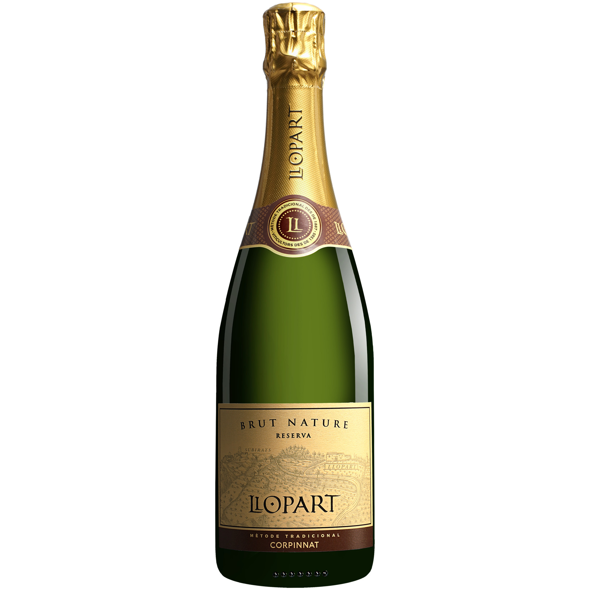 Llopart Reserva Brut Nature 2022 0.75L 11.5% Vol. Sehr Trocken aus Spanien