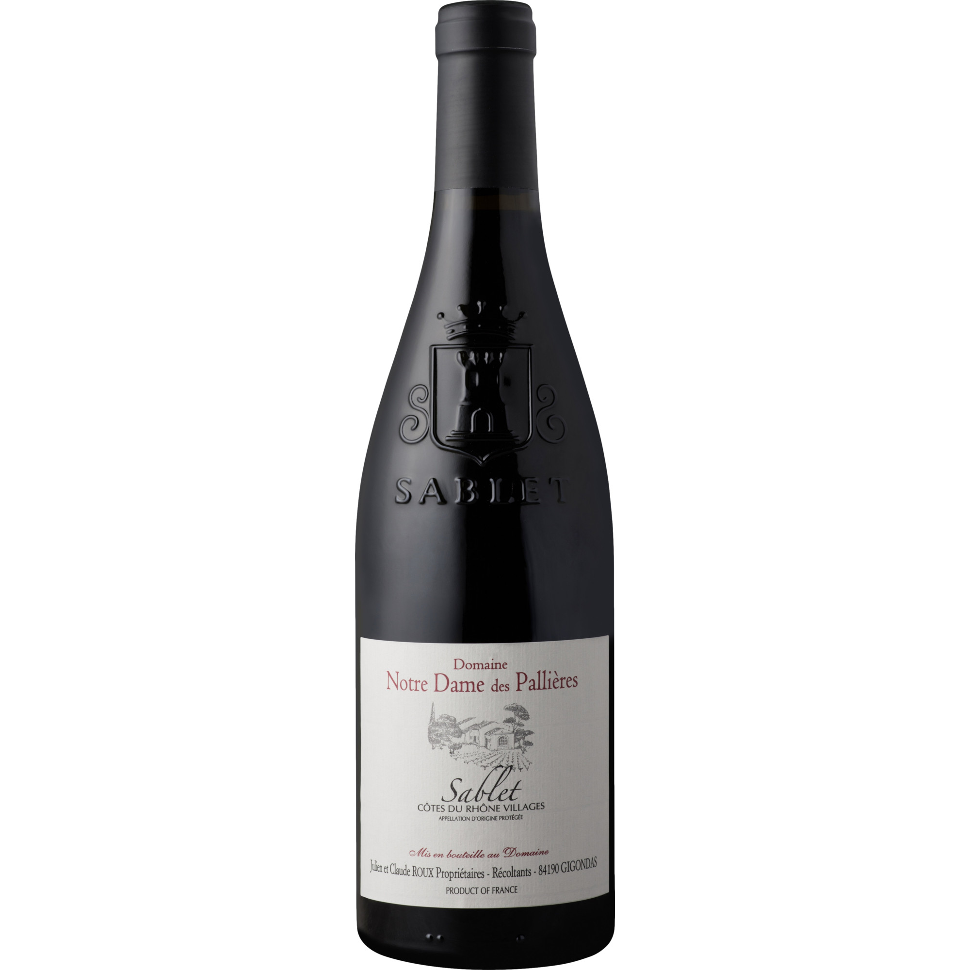 L'Olivet Côtes du Rhône Villages Sablet, Côtes du Rhône Village AOP, Rhône, 2024, Rotwein