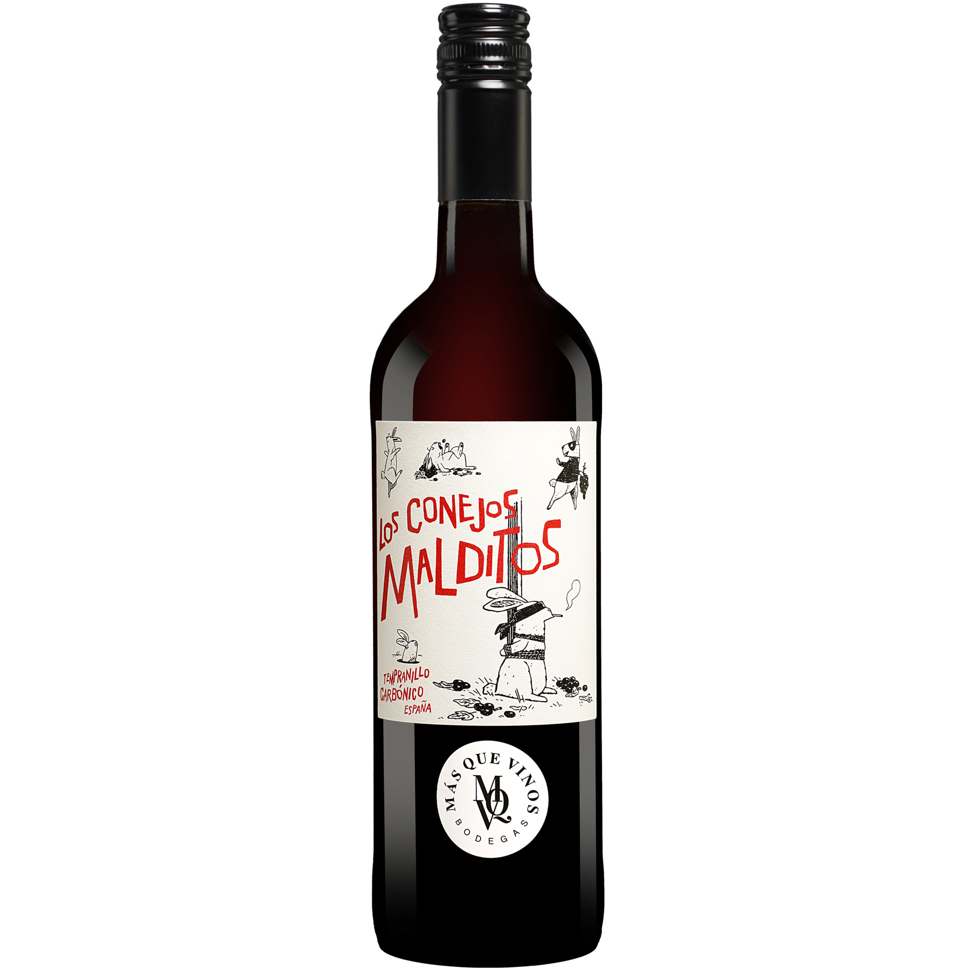 Los Conejos Malditos Tinto 2025 0.75L 13% Vol. Rotwein Trocken aus Spanien