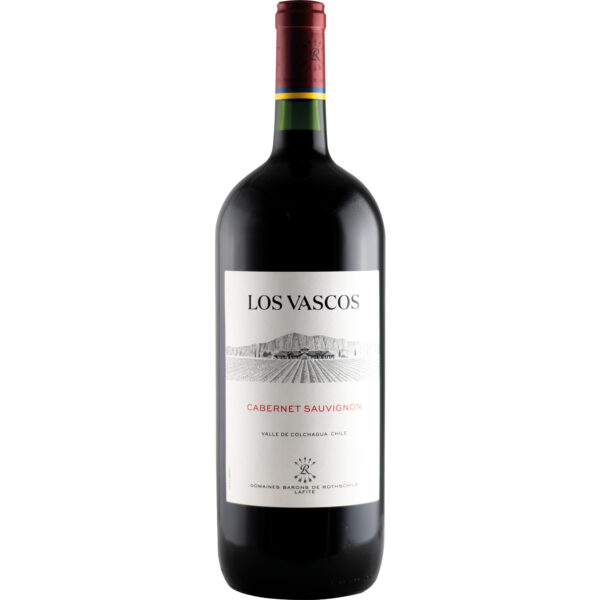 Los Vascos Cabernet Sauvignon, Valle de Colchagua, 1,5 L, Valle Central, 2022, Rotwein