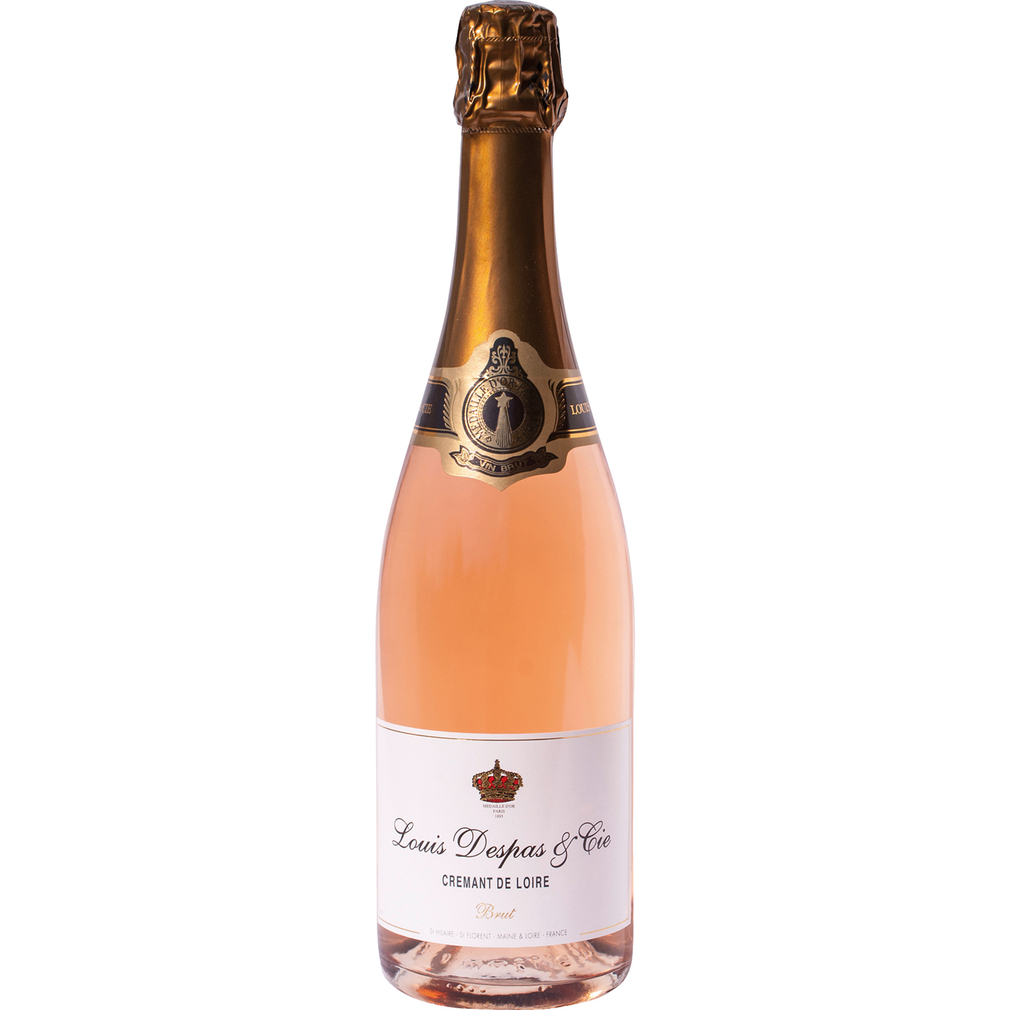 Louis Despas & Cie Crémant Rosé, Crémant de Loire AC, Loire, Schaumwein