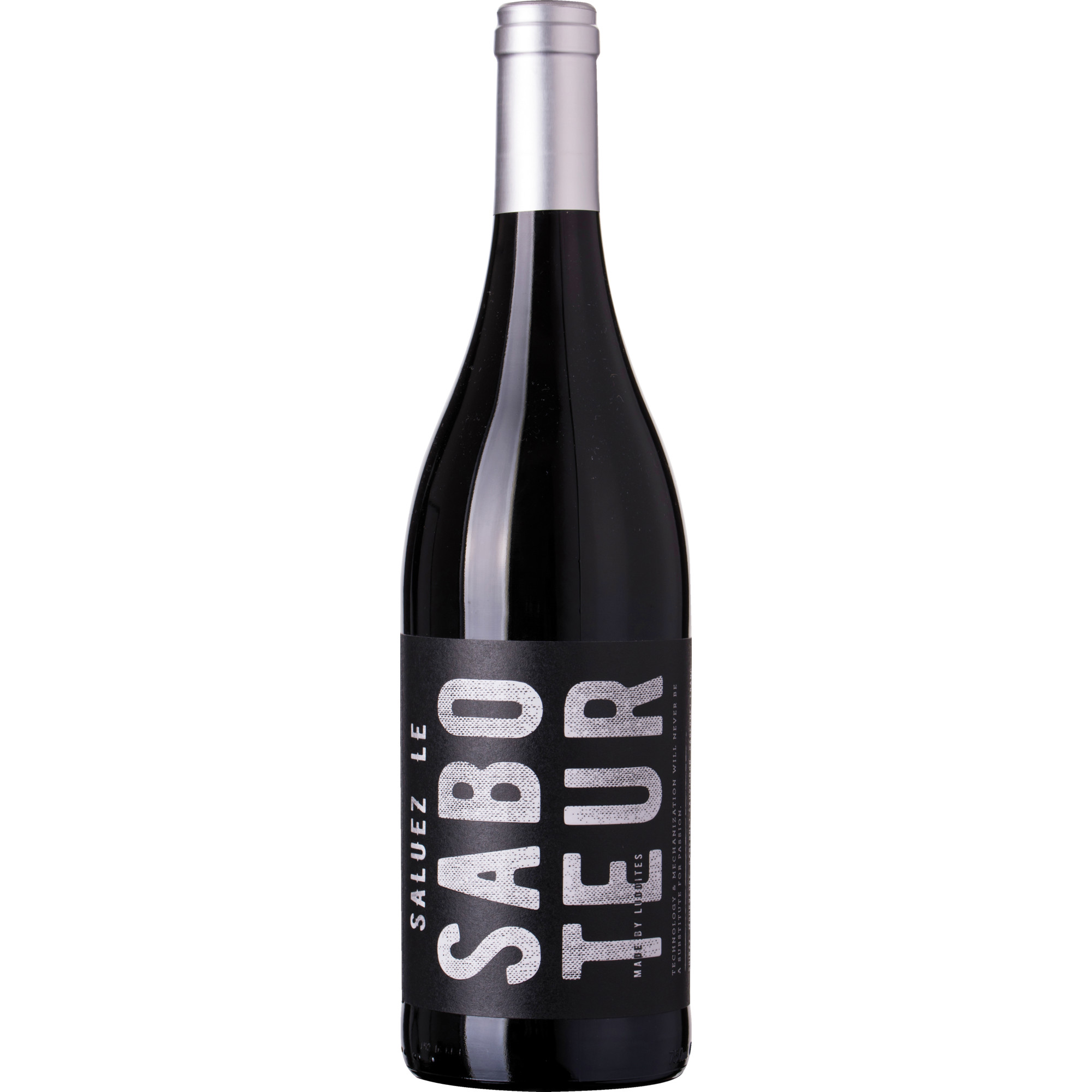 Luddite Saboteur Red, Cape South Coast, Western Cape, 2021, Rotwein