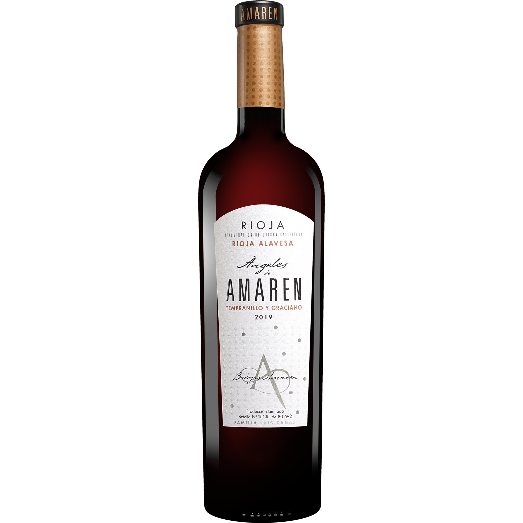 Luis Cañas »Ángeles de Amaren« 2019 0.75L 14% Vol. Rotwein Trocken aus Spanien