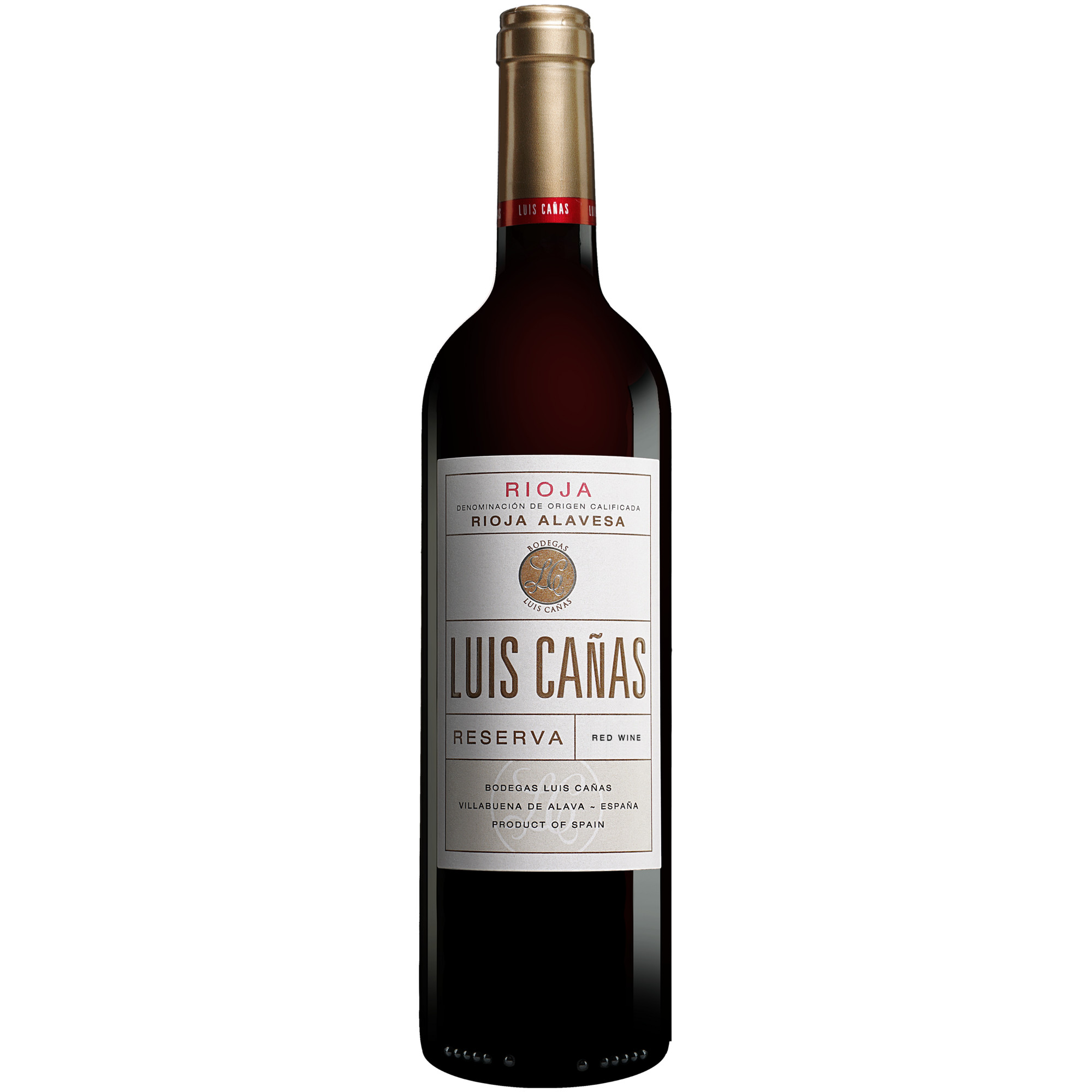 Luis Cañas Reserva 2019 0.75L 14.5% Vol. Rotwein Trocken aus Spanien