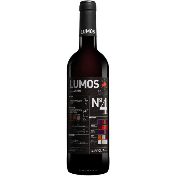 LUMOS No.4 Tempranillo 2024 0.75L 14% Vol. Rotwein Trocken aus Spanien