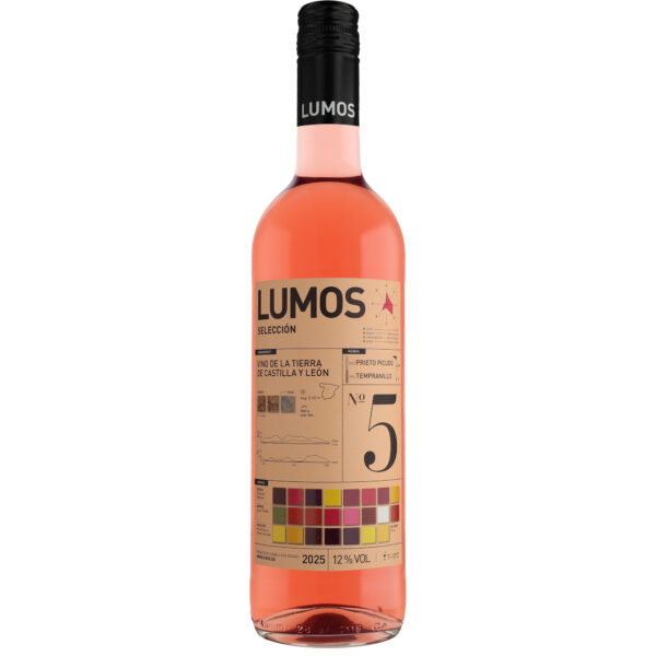 LUMOS No.5 Rosado 2025 0.75L 12% Vol. Roséwein Trocken aus Spanien