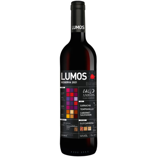 LUMOS Reserva 2021 0.75L 14% Vol. Rotwein Trocken aus Spanien