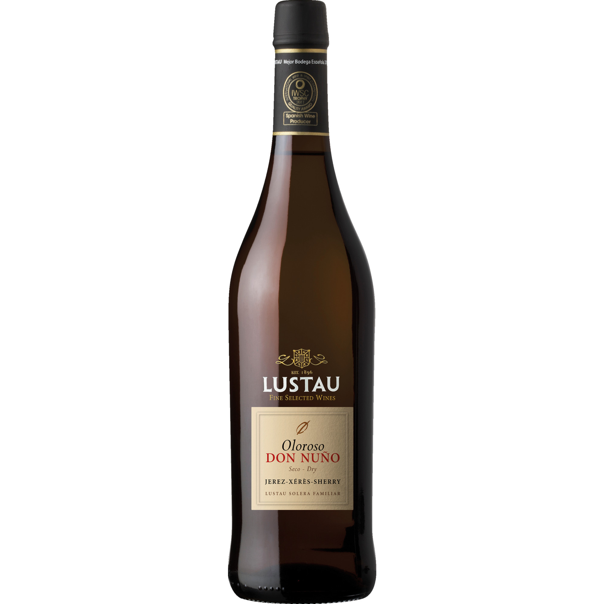 Lustau Don Nuño Oloroso Serry, Jerez-Xérès-Sherry DO, Andalusien, Spirituosen