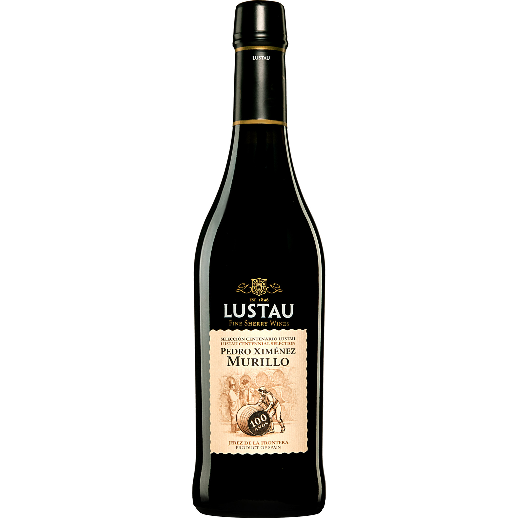 Lustau »Murillo Centenary Selection« Pedro Ximénez - 0,5 L 0.5L 17% Vol. Süß aus Spanien