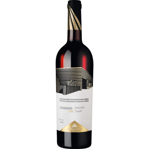 Lyrarakis Red Syrah Kotsifali, PGI Crete, Kreta, 2021, Rotwein