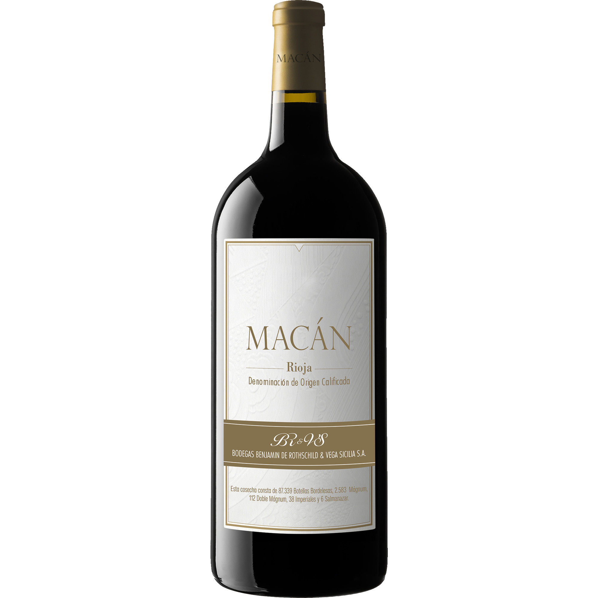 Mácan Rioja, Rioja DOCa, 3 L, Holzkiste, Rioja, 2020, Rotwein