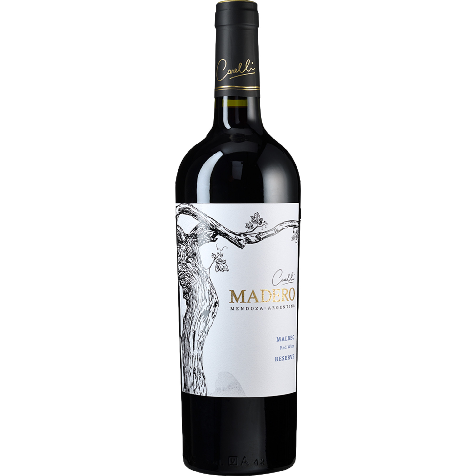 Madero Malbec Reserva, Mendoza, Mendoza, 2020, Rotwein