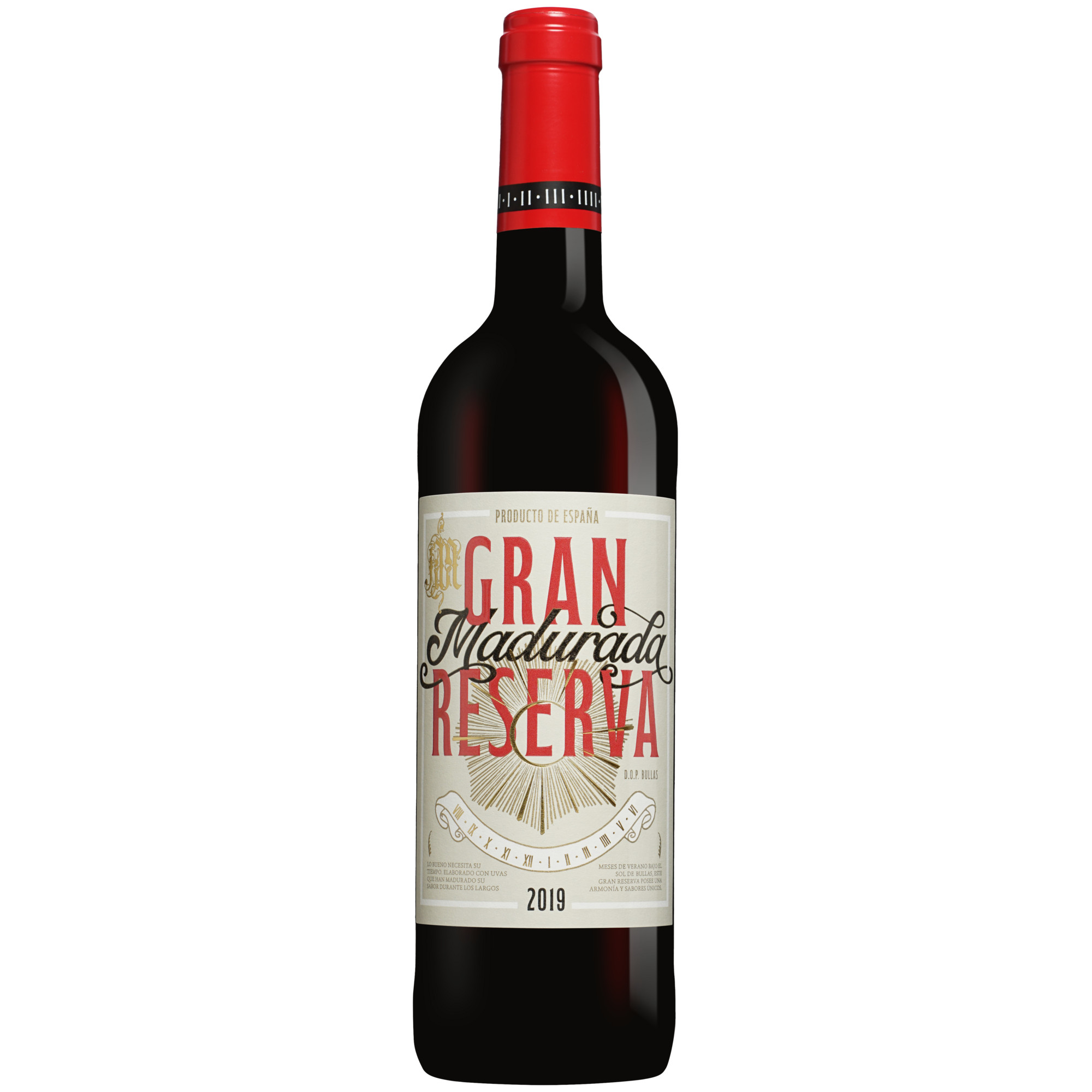 Madurada Gran Reserva 2019 0.75L 14.5% Vol. Rotwein Trocken aus Spanien