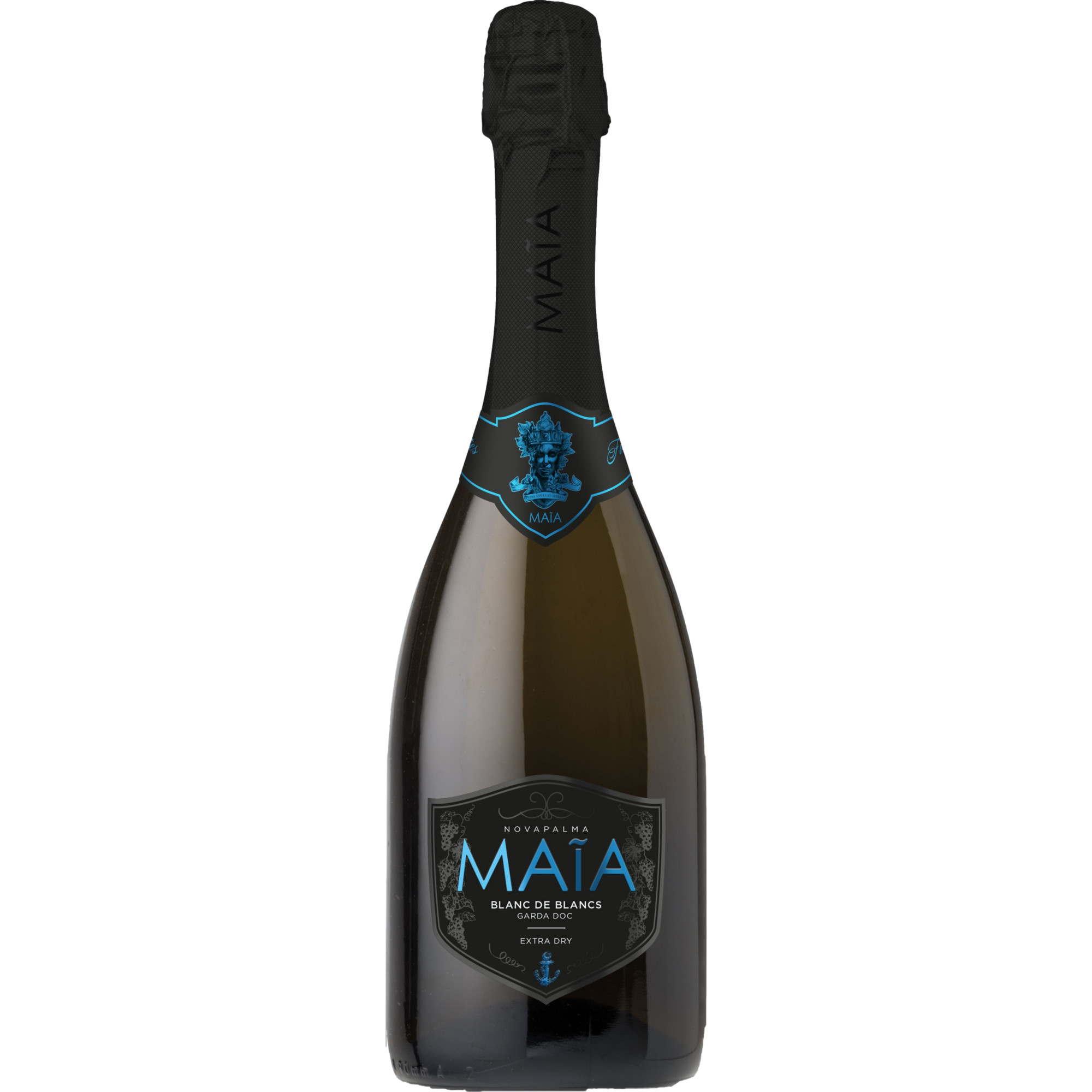 Maia Blanc de Blanc Spumante, Extra Dry, Garda DOC, Lombardei, Schaumwein