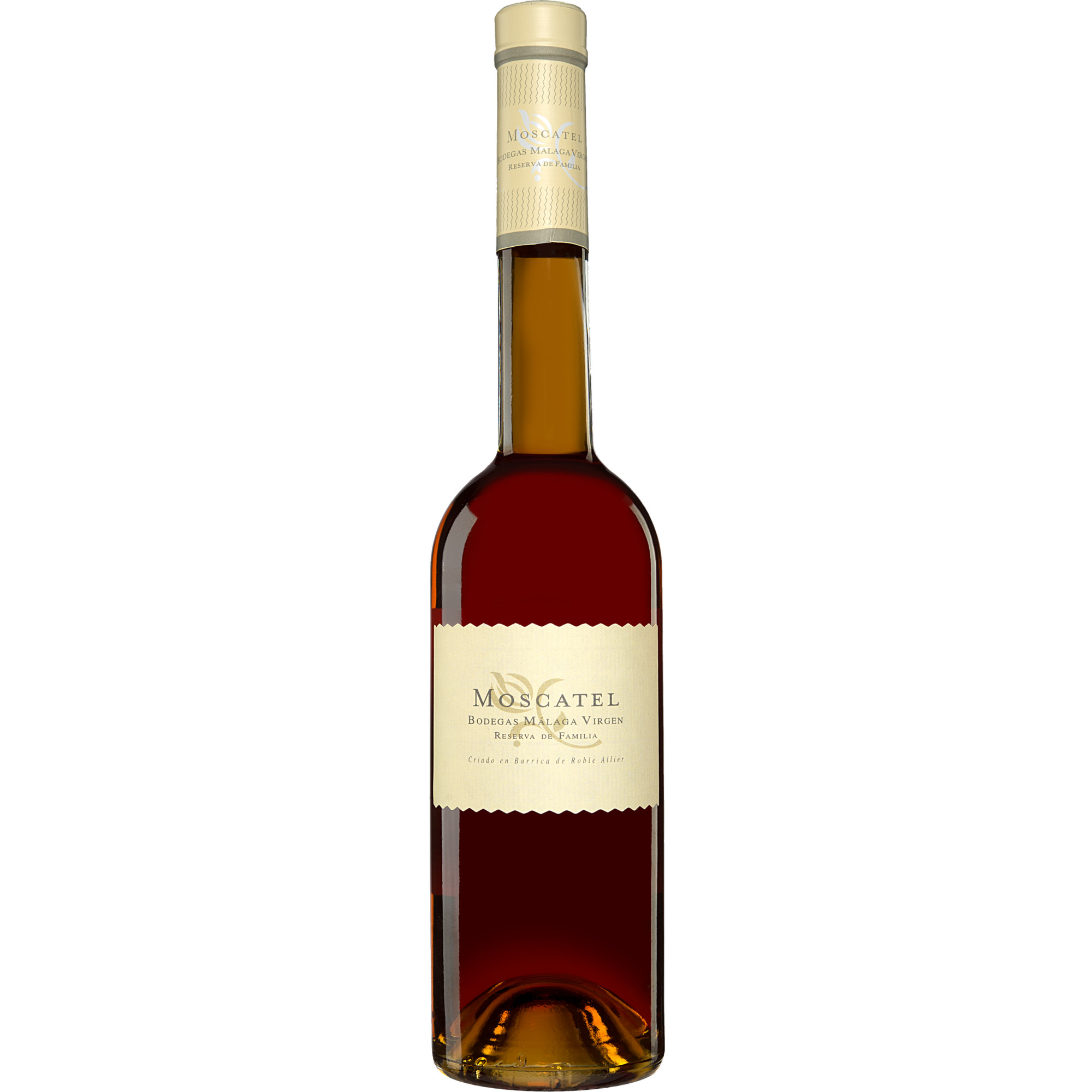 Málaga Virgen Moscatel »Reserva de la Familia« - 0,5 L 0.5L 15% Vol. Süß aus Spanien