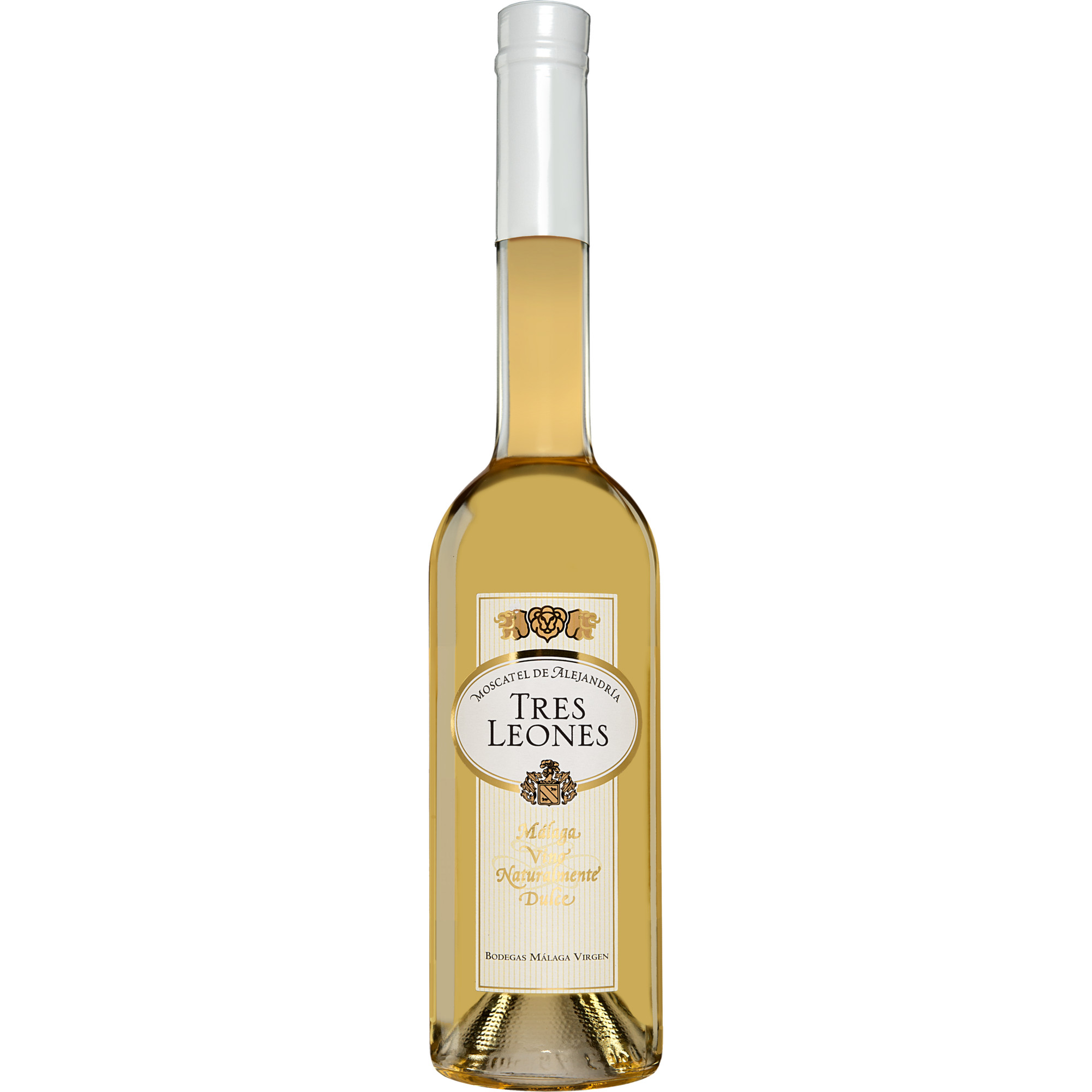 Málaga Virgen Moscatel »Tres Leones« - 0,5 L 0.5L 13% Vol. Süß aus Spanien