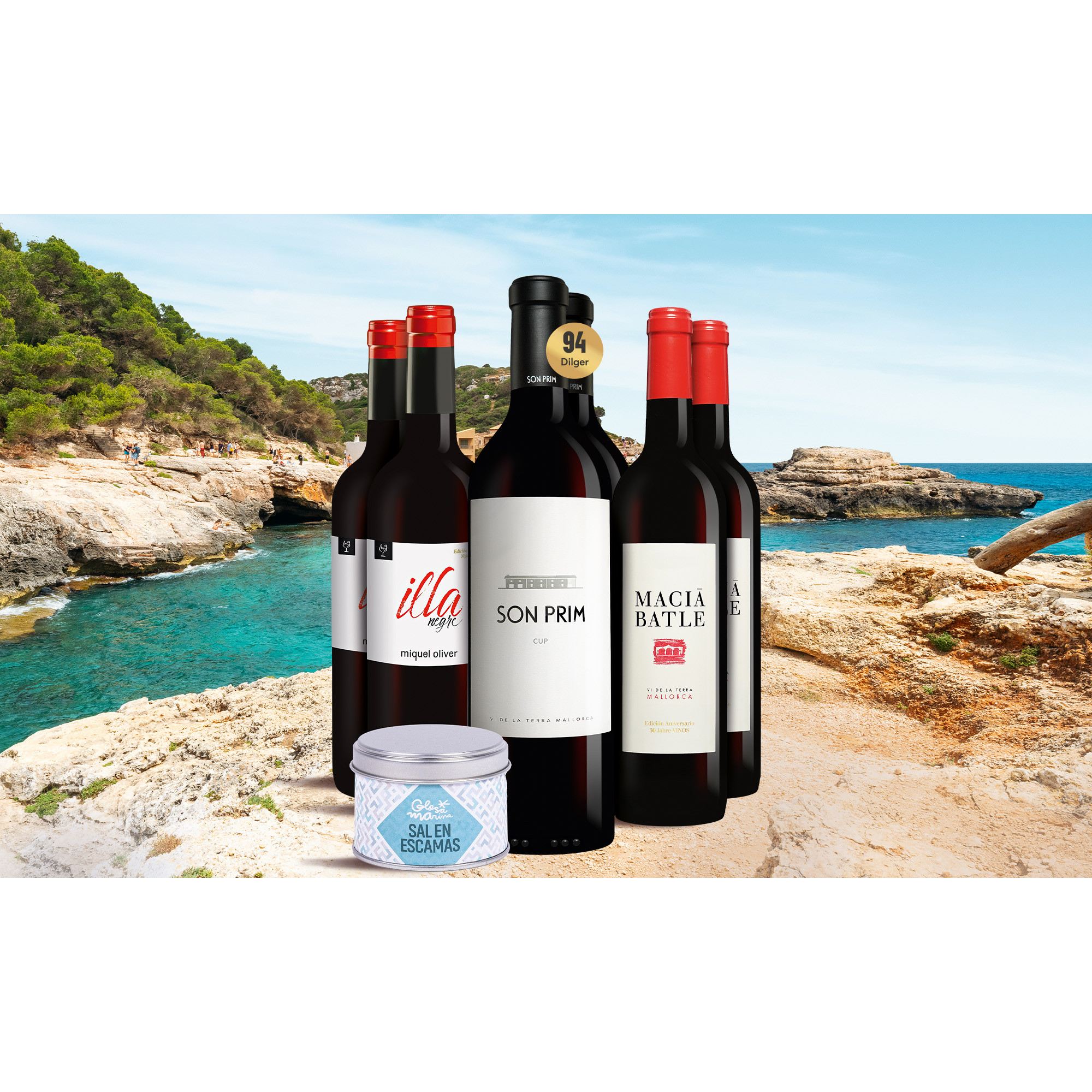 Mallorca-Paket 4.5L Weinpaket aus Spanien