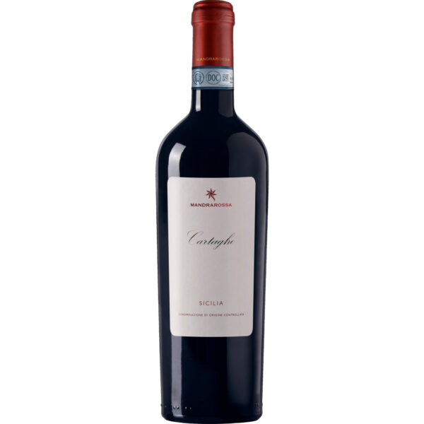 Mandrarossa Cartagho Rosso, Sicilia DOC, Sizilien, 2019, Rotwein