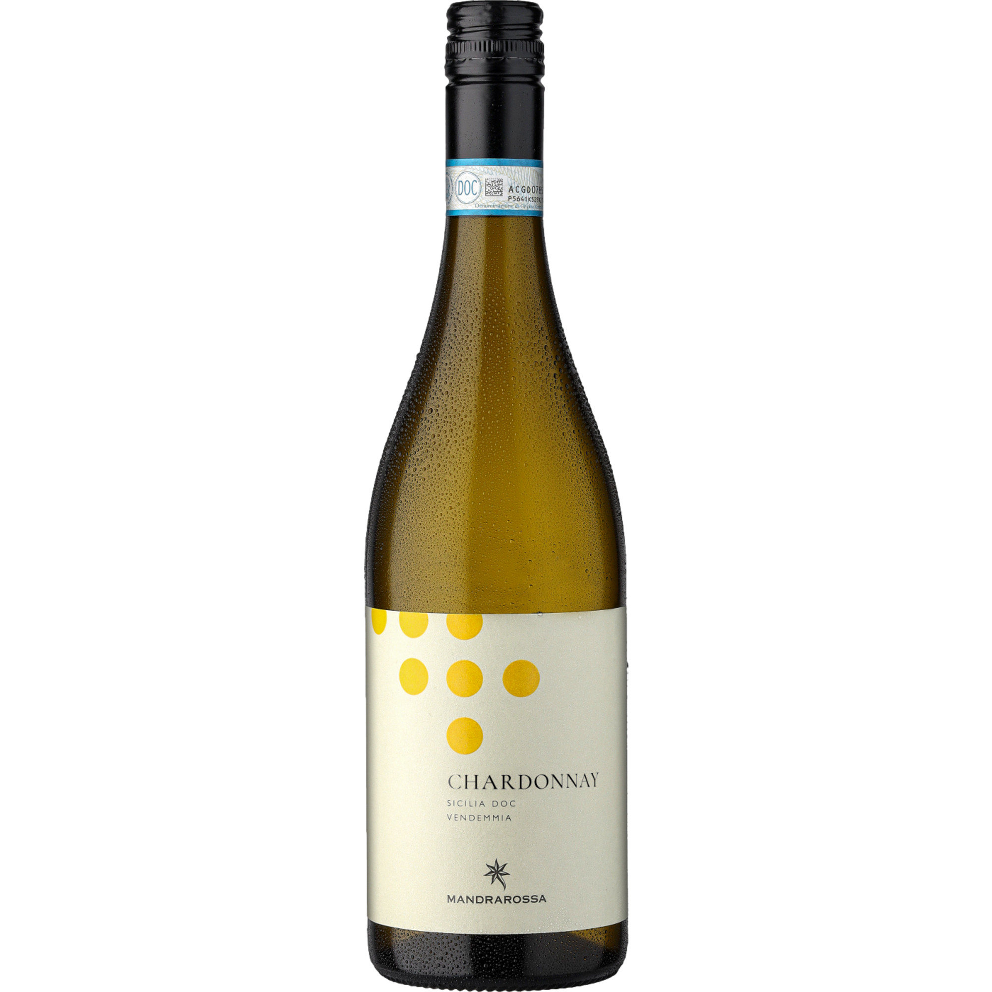 Mandrarossa Laguna Secca Chardonnay, Sicilia DOC, Sizilien, 2025, Weißwein