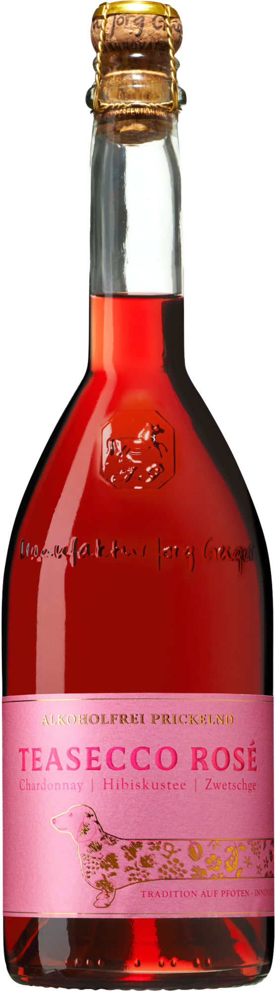 Manufaktur Jörg Geiger »Teasecco« Rosé Alkoholfrei