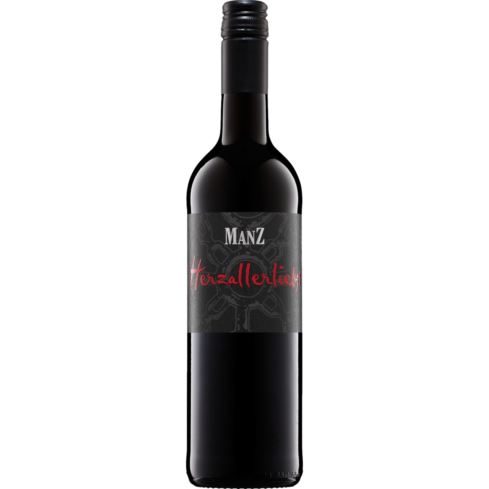 Manz Herzallerliebst Rotweincuvée, Feinherb, Rheinhessen, Rheinhessen, 2023, Rotwein