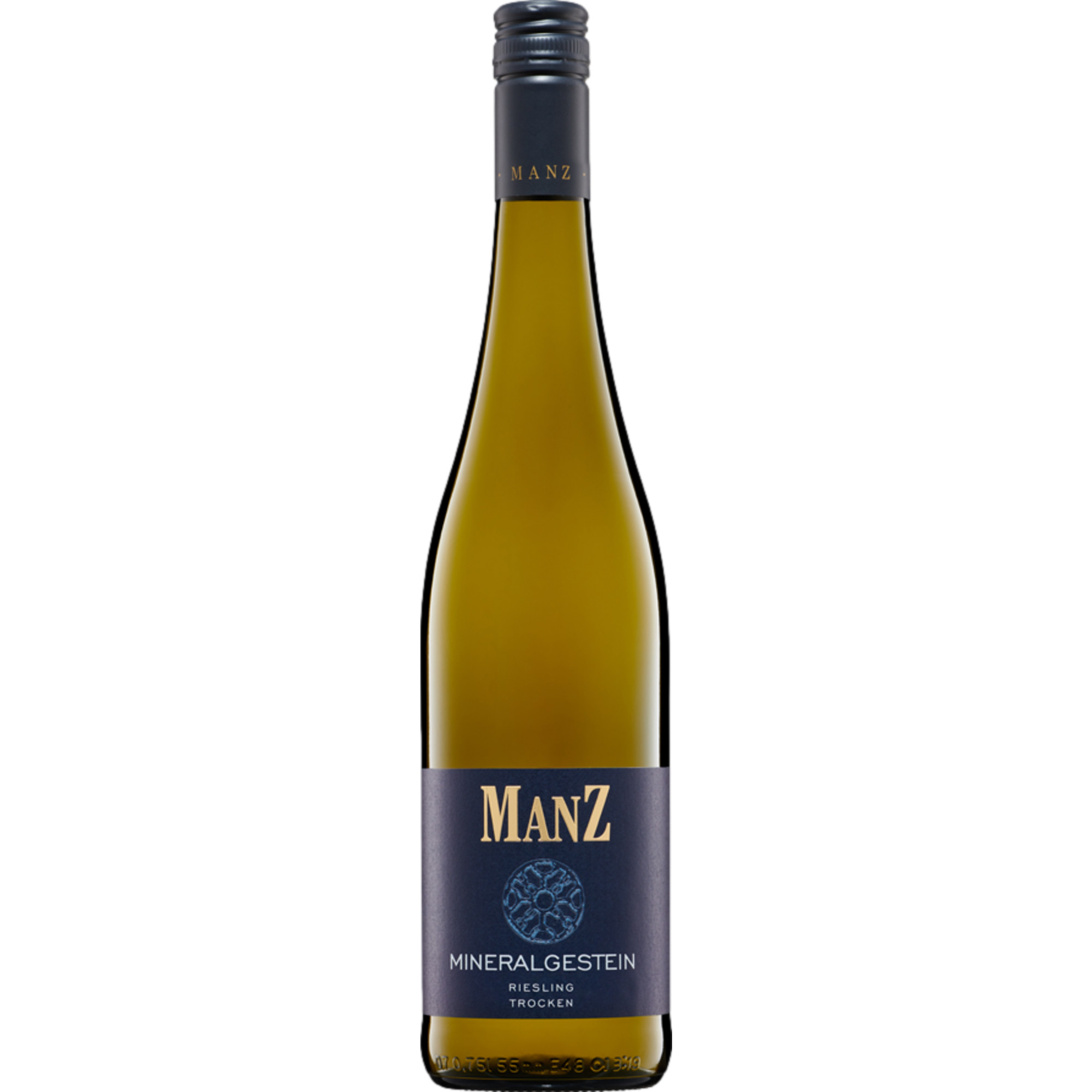 Manz Riesling Mineralgestein, Trocken, Rheinhessen, Rheinhessen, 2025, Weißwein