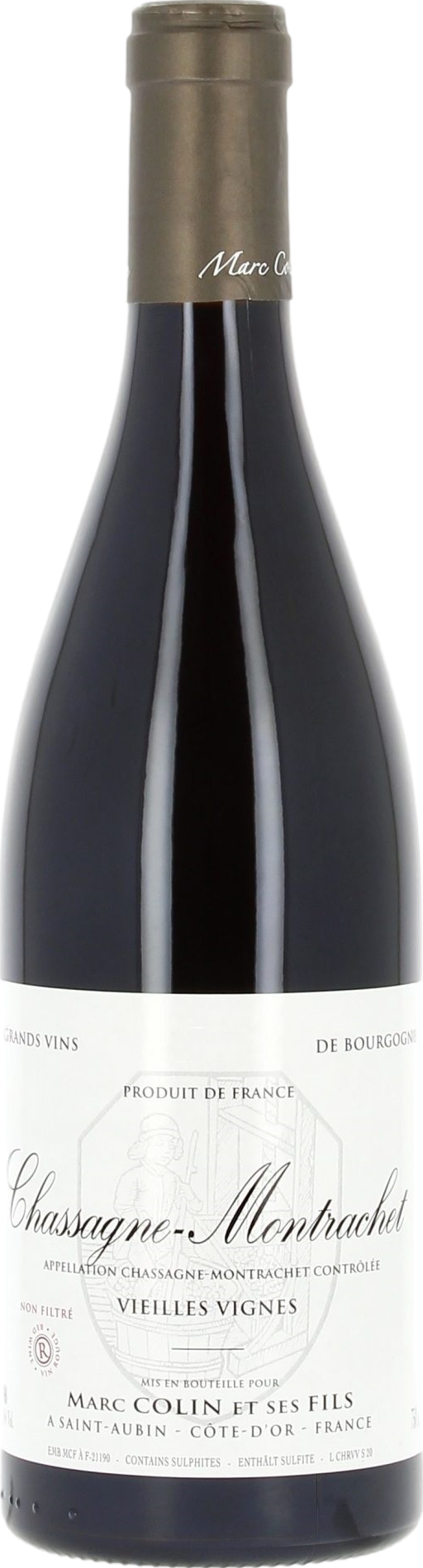 Marc Colin et Fils Chassagne Montrachet Vieilles Vignes Rouge 2023