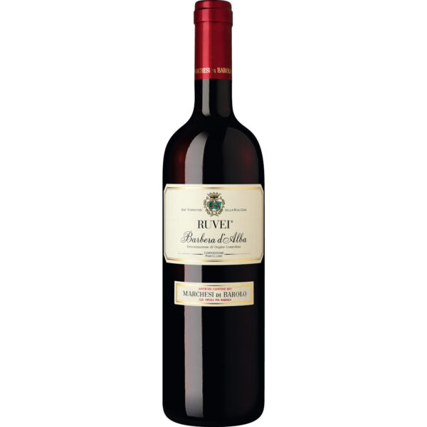 Marchesi di Barolo Barbera d’Alba Ruvei, Barbera d’Alba DOC, Piemont, 2023, Rotwein