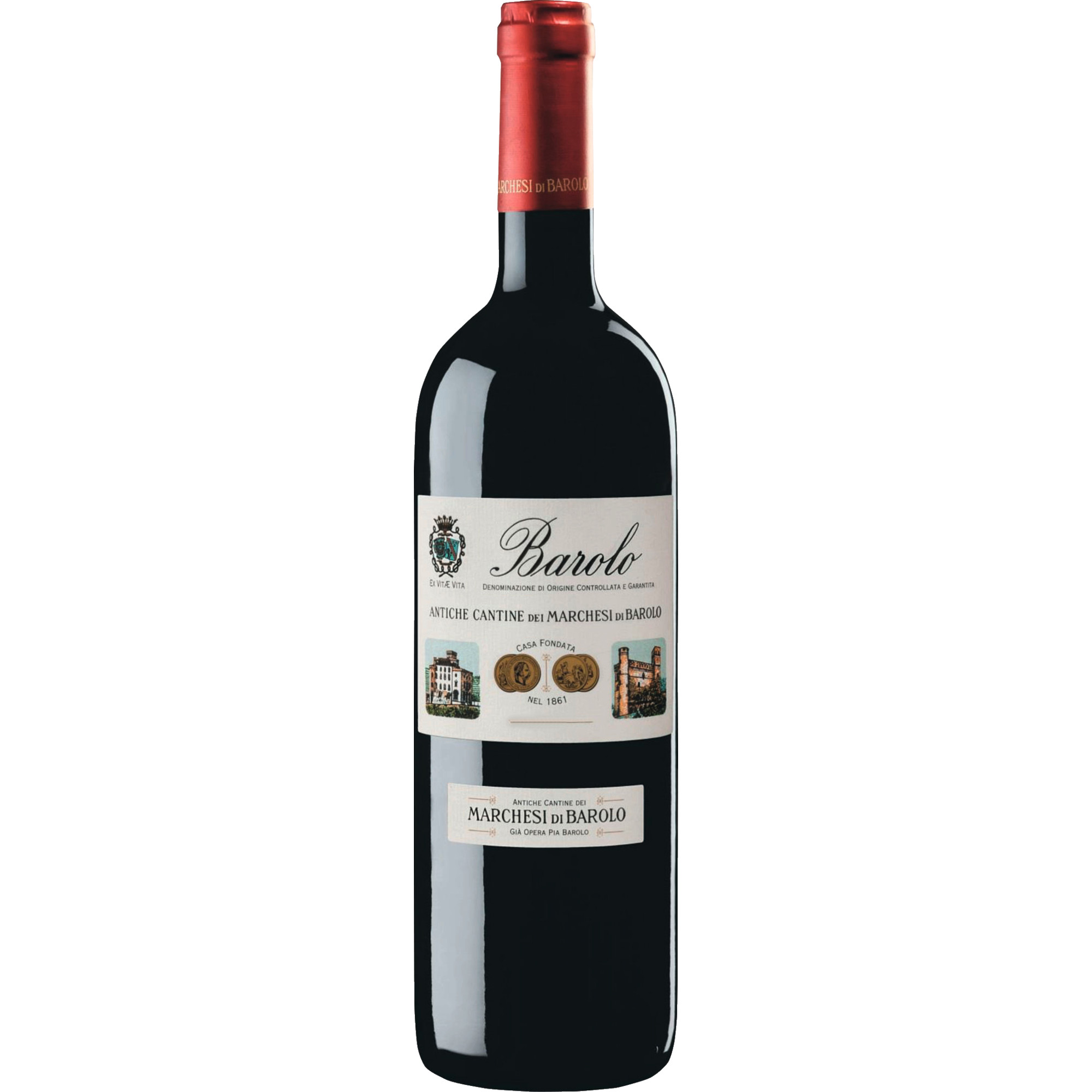 Marchesi di Barolo Barolo Tradizione, Barolo Tradizione DOCG, Piemont, 2021, Rotwein