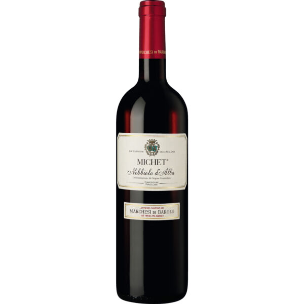 Marchesi di Barolo Nebbiolo d’Alba Michet, Nebbiolo d’Alba DOC, Piemont, 2023, Rotwein