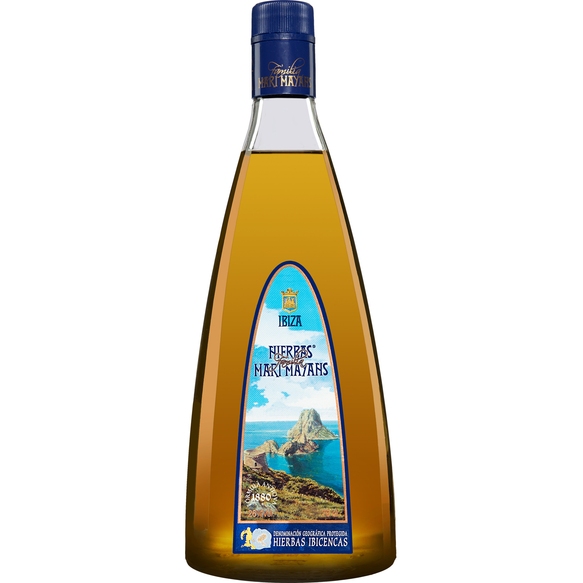 Marí Mayans Hierbas Ibiza ohne Zweig - 0,7 L. 0.7L 26% Vol. aus Spanien