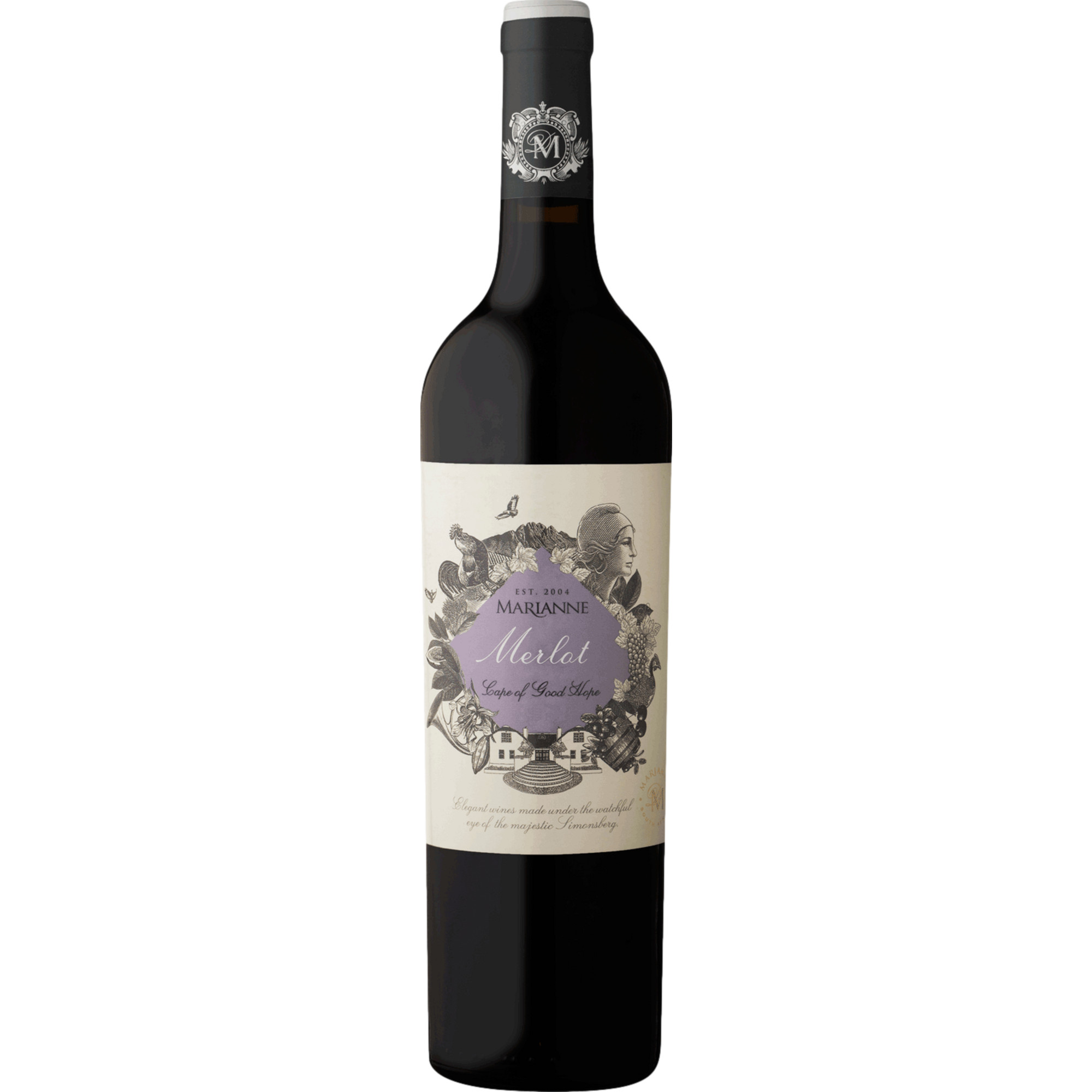 Marianne Merlot, WO Paarl, Western Cape, 2018, Rotwein