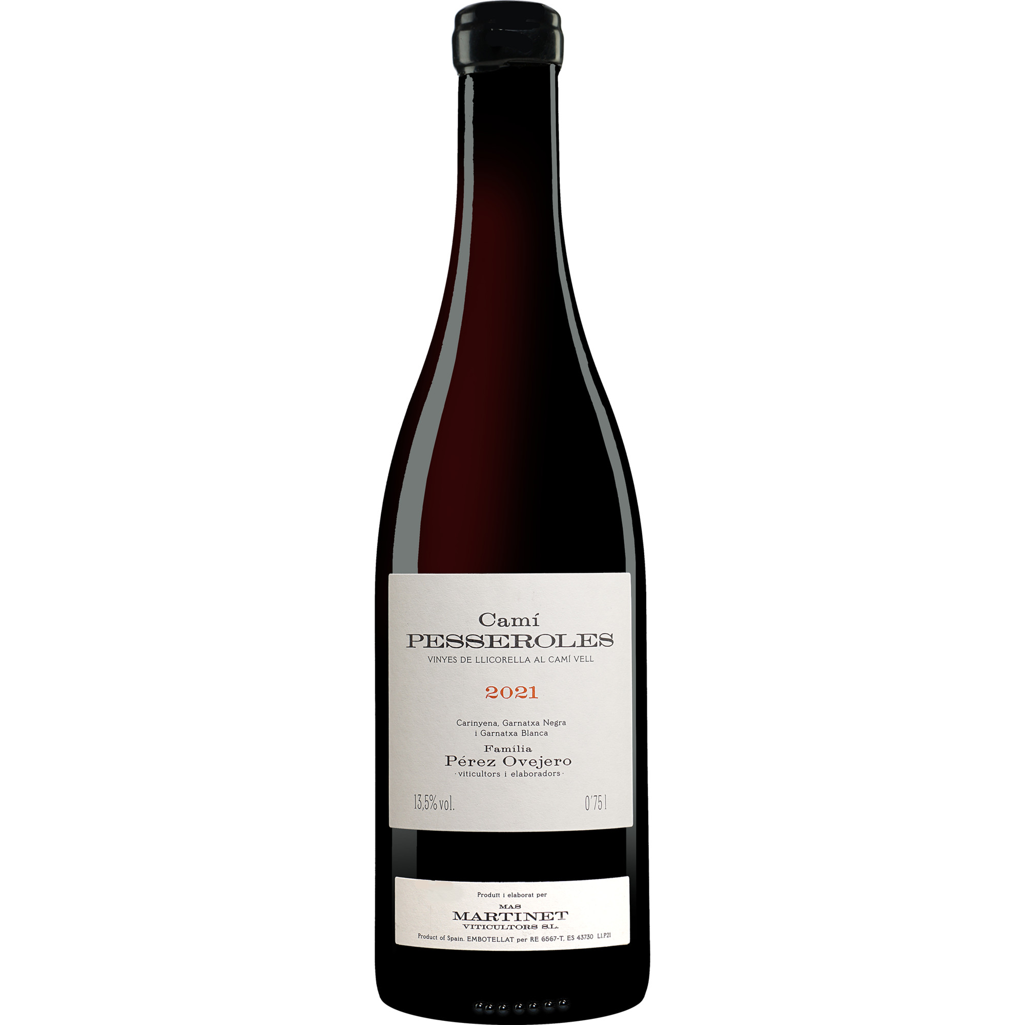 Mas Martinet »Camí Pesseroles« 2021 0.75L 13.5% Vol. Rotwein Trocken aus Spanien
