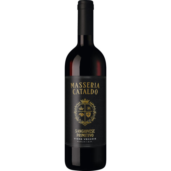 Masseria Cataldo Sangiovese-Primitivo, Vigne Vecchie, Puglia IGP, Apulien, 2025, Rotwein