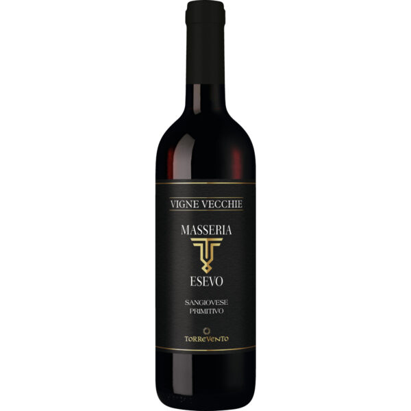 Masseria Esevo Sangiovese Primitivo Vigne Vecchie, Puglia IGT, Apulien, 2025, Rotwein