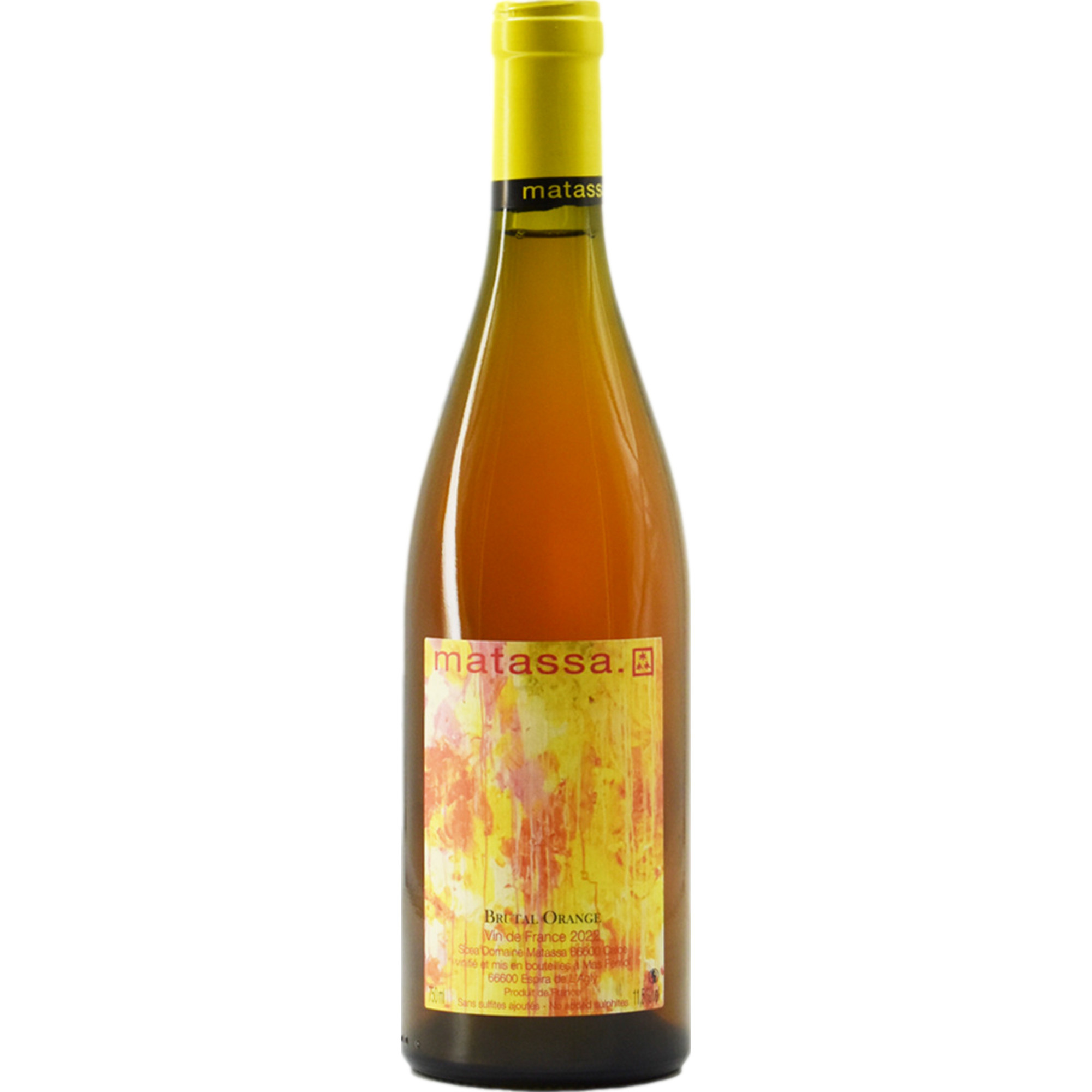 Matassa Brutal Orange, Vin de France, Languedoc-Roussillon, 2024, Weißwein