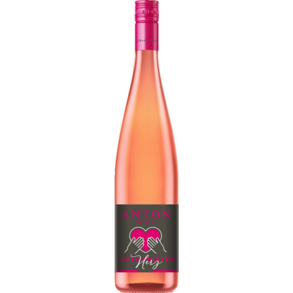 Matthias Anton Geschwisterherz Rosé, Feinherb, Pfalz, Pfalz, 2024, Roséwein