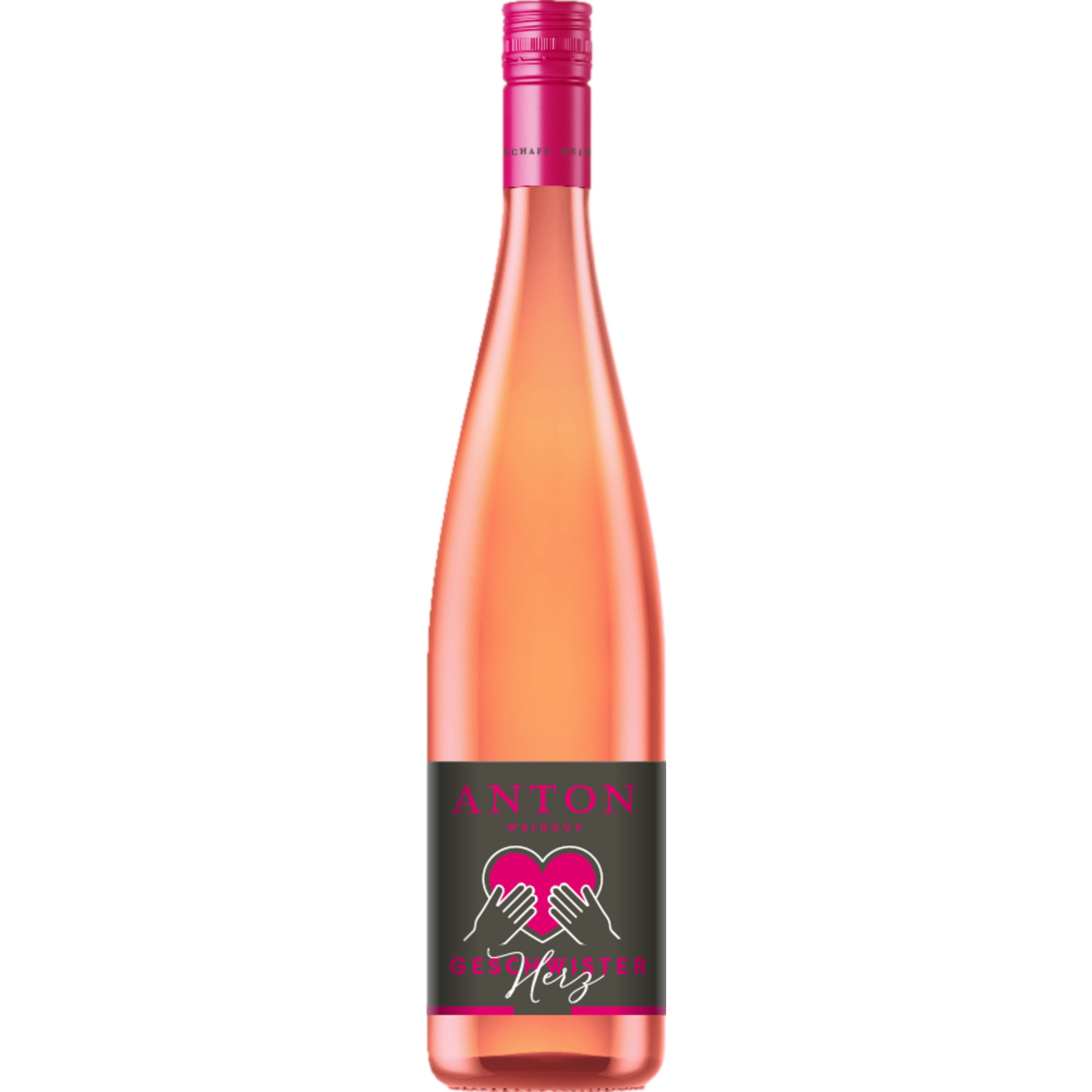 Matthias Anton Geschwisterherz Rosé, Feinherb, Pfalz, Pfalz, 2024, Roséwein