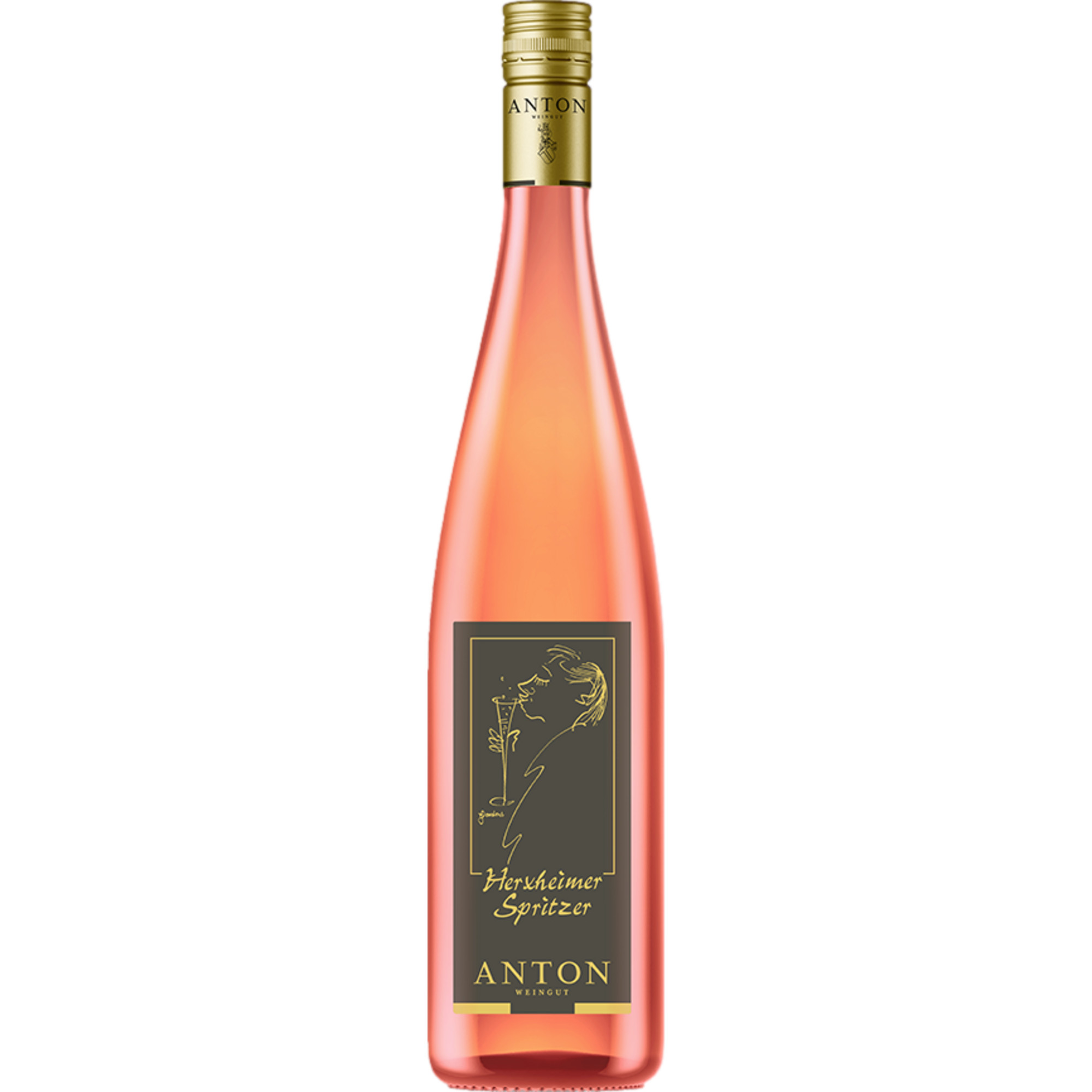 Matthias Anton Herxheimer Spritzer Secco Rosé, Trocken, Pfalz, Pfalz, 2024, Roséwein