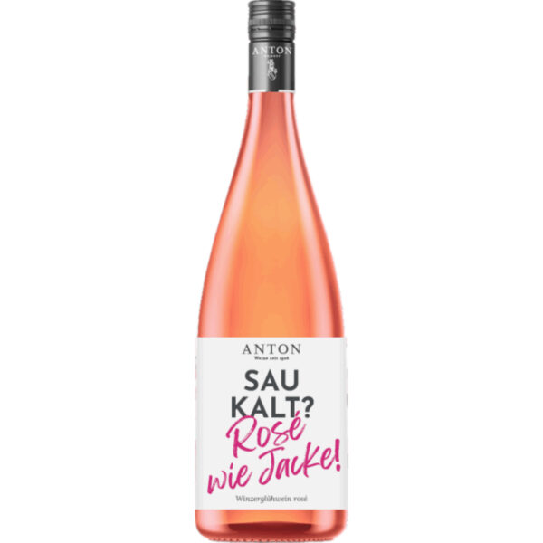 Matthias Anton Rosé Winzerglühwein, Aromatisiertes weinhaltiges Getränk, 1 Liter, Pfalz, Roséwein