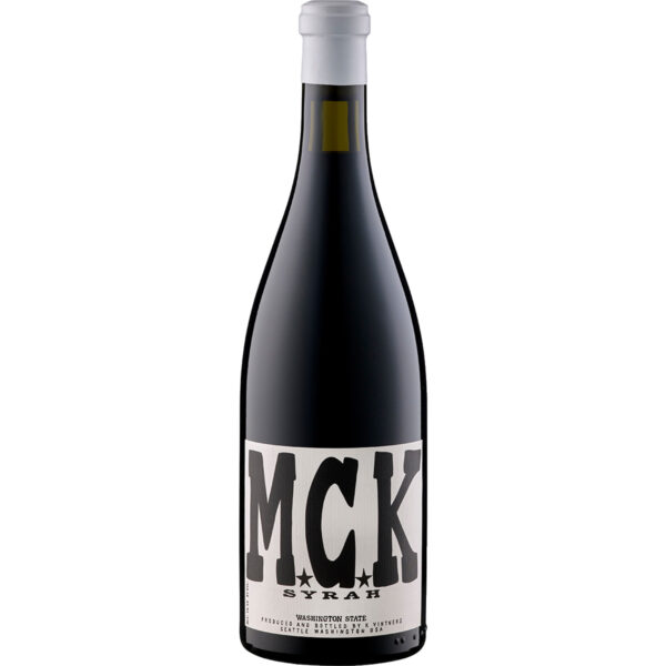 MCK Syrah, Washington State, Washington, 2019, Rotwein