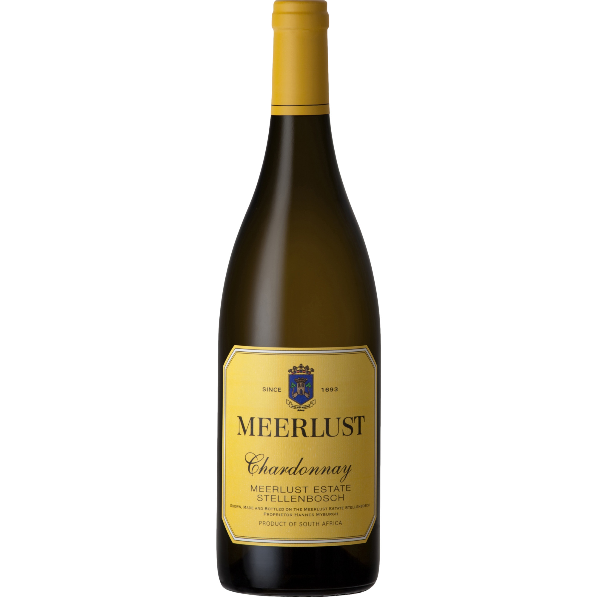Meerlust Chardonnay, WO Stellenbosch, Western Cape, 2023, Weißwein