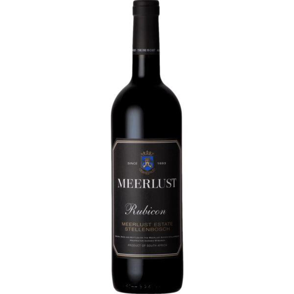Meerlust Rubicon, WO Stellenbosch, Western Cape, 2022, Rotwein