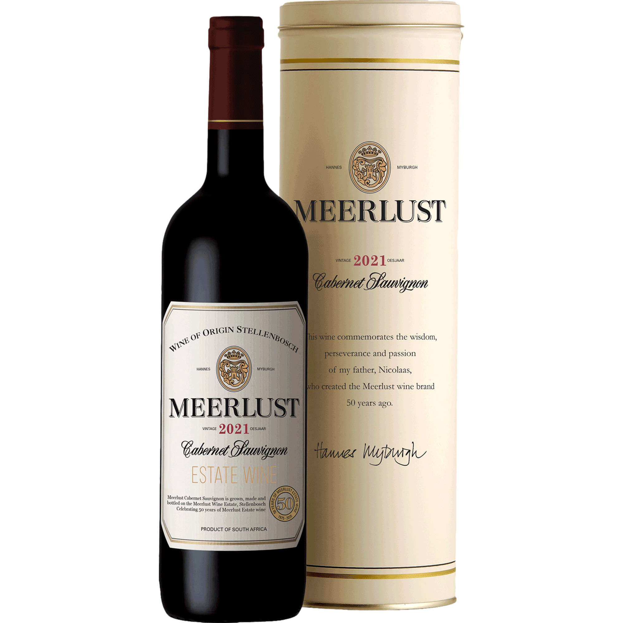 Meerlust Special Edition Cabernet Sauvignon, WO Stellenbosch, Western Cape, 2021, Rotwein