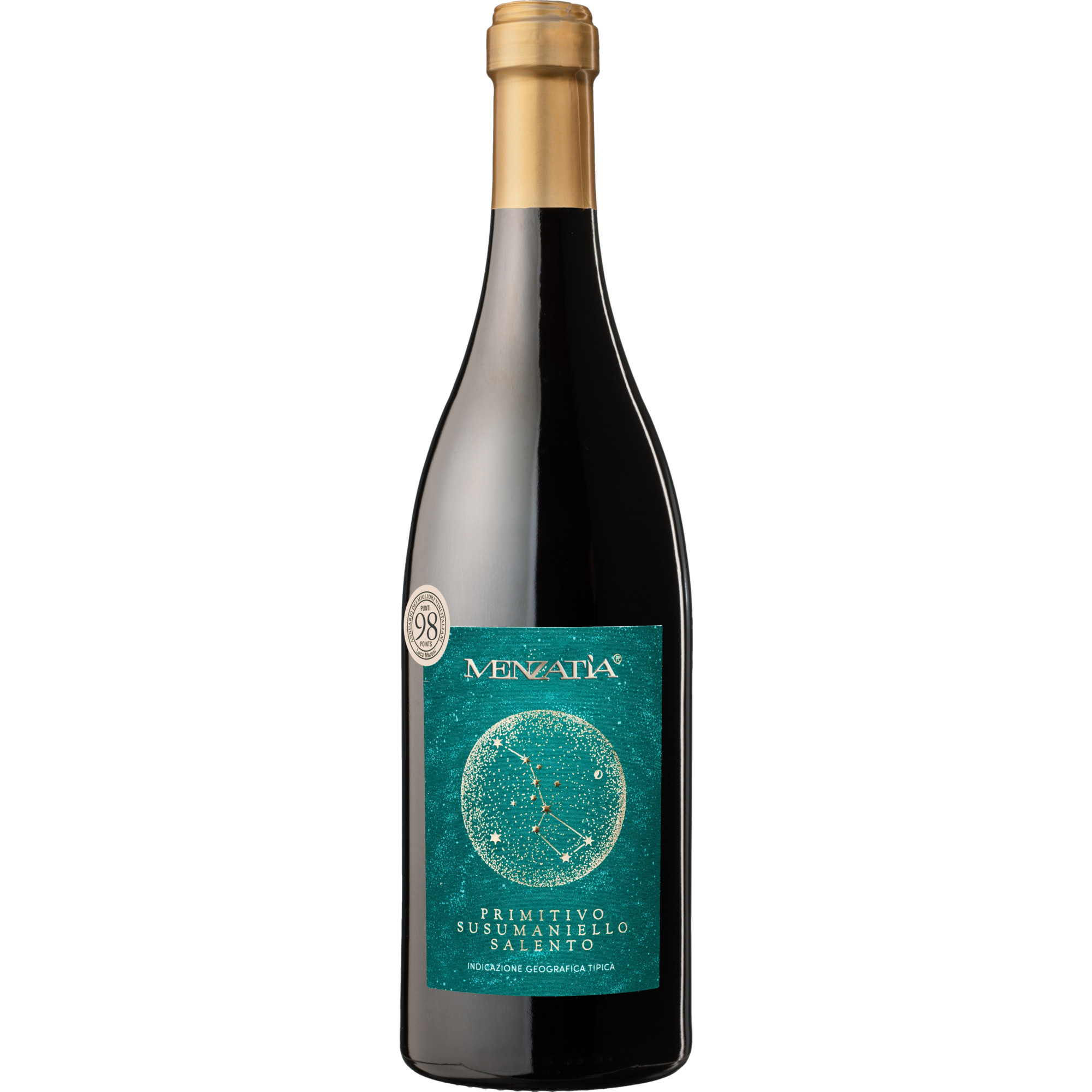 Menzatia Primitivo Susumaniello, Salento IGP, Apulien, 2025, Rotwein