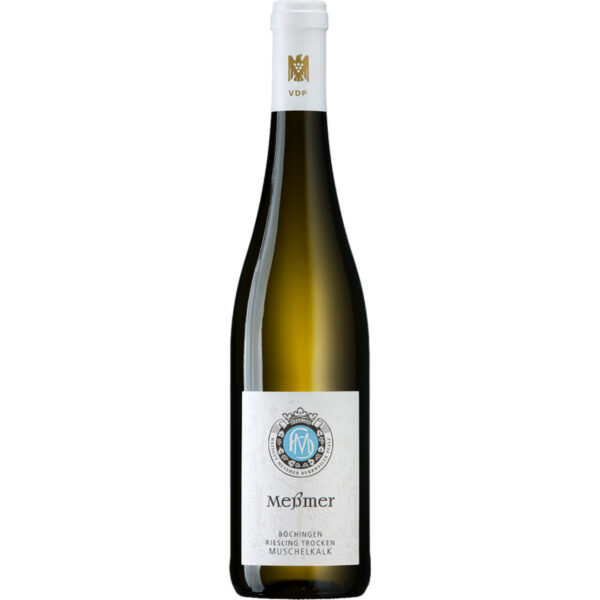 Meßmer Böchingen Muschelkalk Riesling Bio, Trocken,Pfalz, Pfalz, 2023, Weißwein