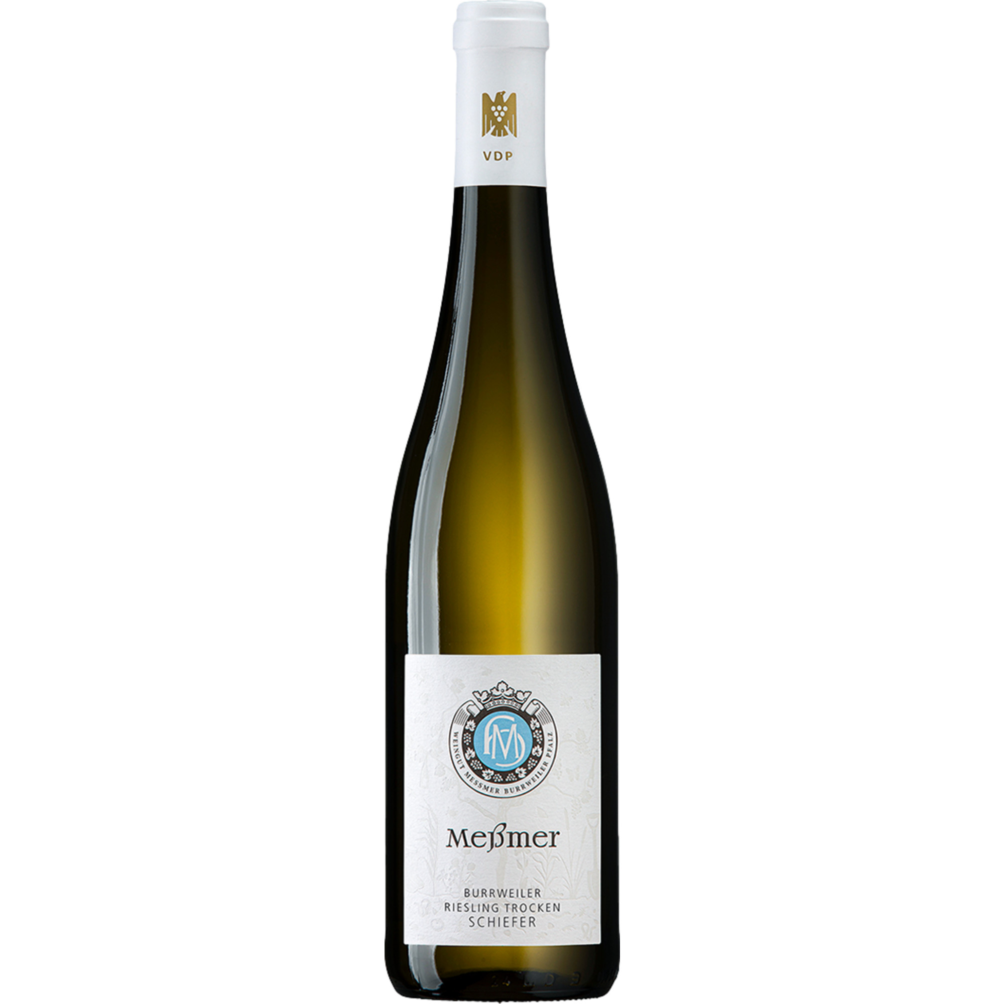 Meßmer Burrweiler Schiefer Riesling Bio, Trocken,Pfalz, Pfalz, 2023, Weißwein