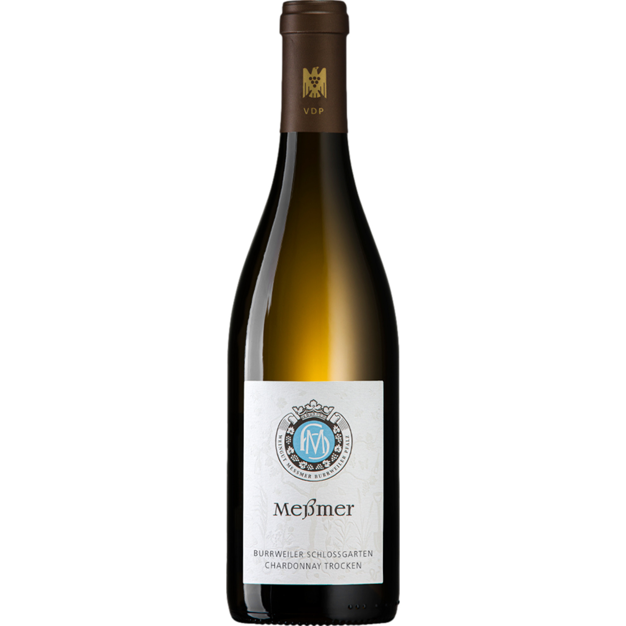 Meßmer Burrweiler Schlossgarten Chardonnay Bio, Trocken,Pfalz, Pfalz, 2023, Weißwein