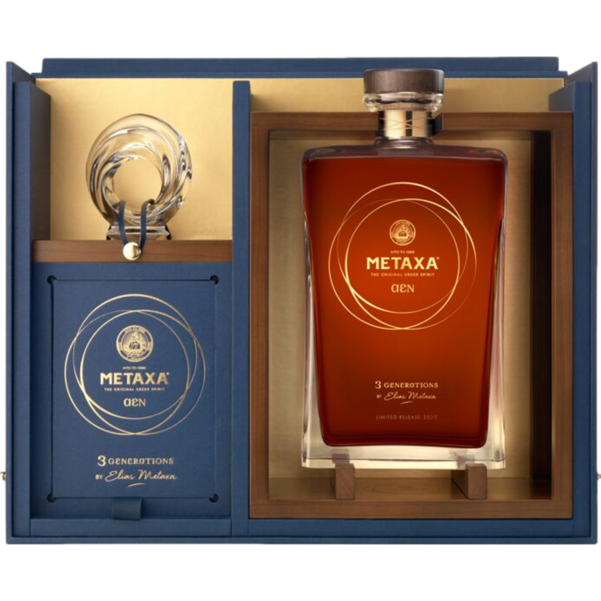 Metaxa AEN3 Brandy, Griechenland, 0,7 L, 42,3% Vol., in Geschenketui, Spirituosen
